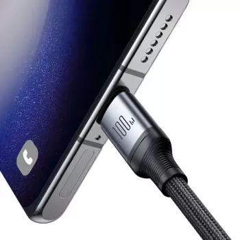 USB-C į 2× USB-C kabelis Joyroom SA21-1T2 100W 1,5m (juodas)