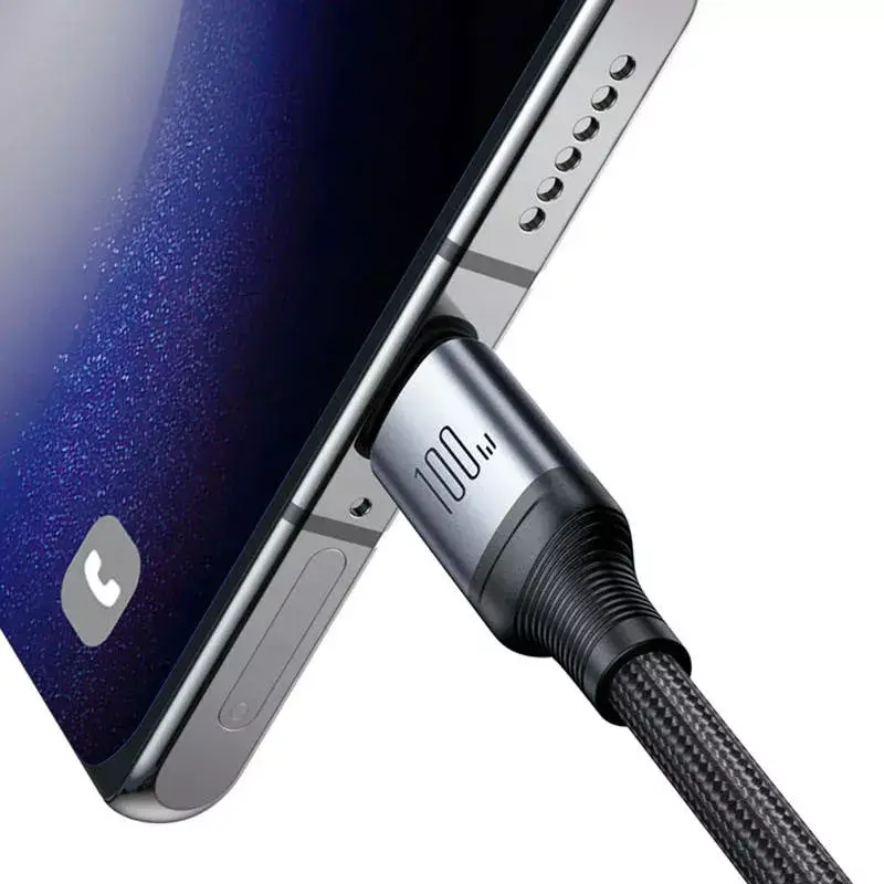 USB-C į 2× USB-C kabelis Joyroom SA21-1T2 100W 1,5m (juodas)