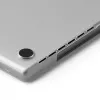 Kietas dėklas Satechi Eco-Hardshell Case ST-MBP16CL 35,6 cm permatomas