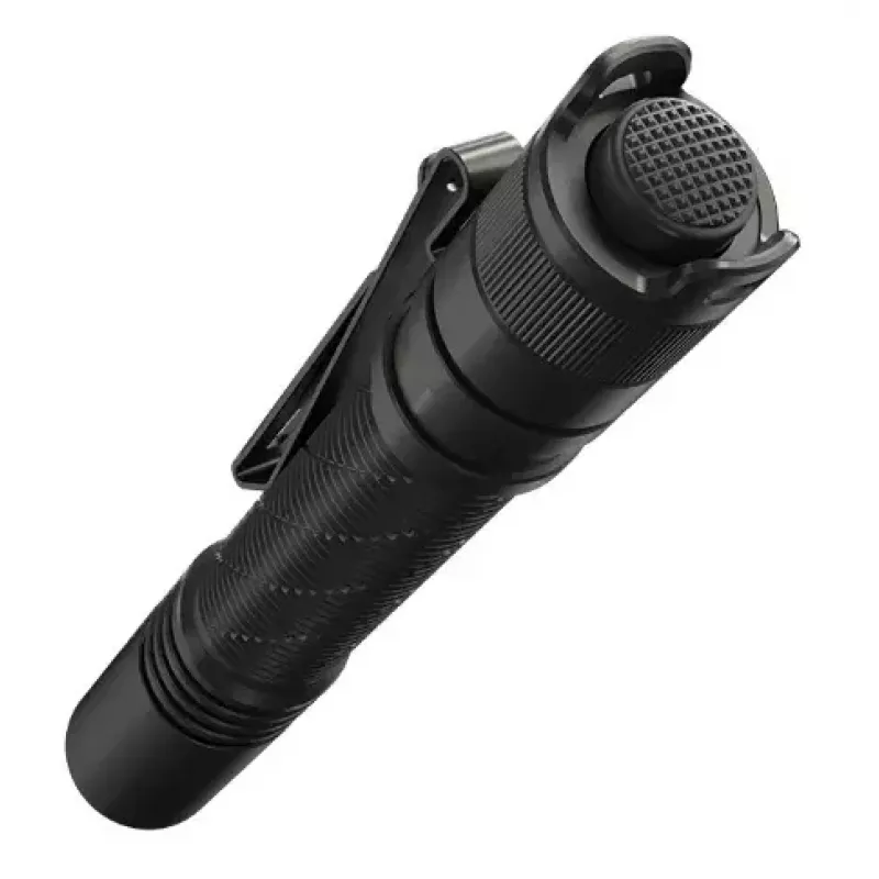 Rankinis žibintuvėlis Nitecore MT2A Pro — LED, įmontuotas Li‑Ion, USB įkrovimas, 50 lm min., aliuminis, IP68, 142,8 mm, 40 g, juodas