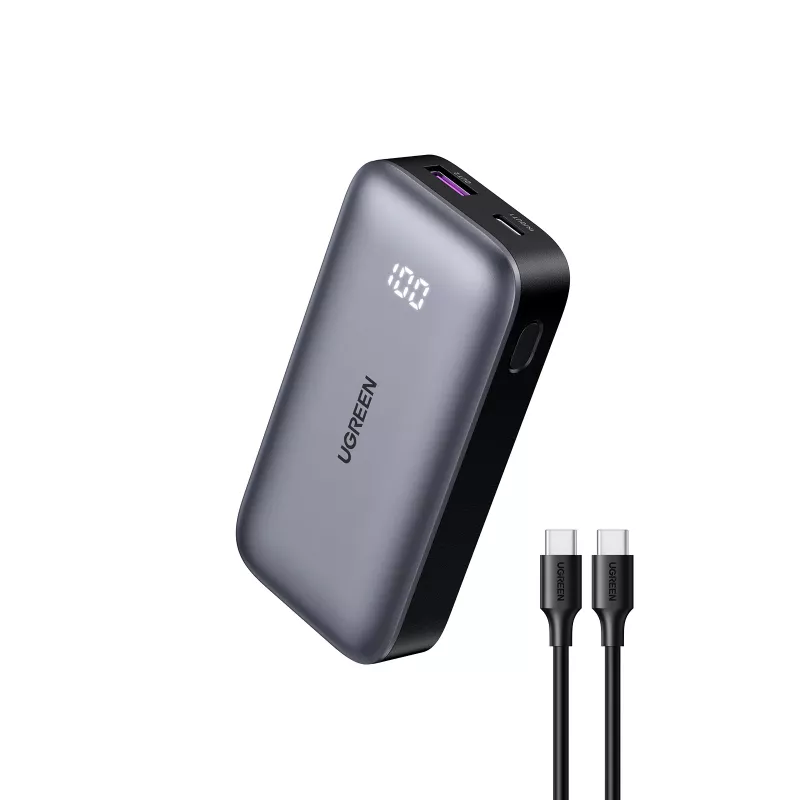 Nešiojama išorinė baterija Ugreen 10000mAh Mini greitas įkrovimas 30W