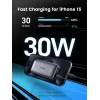 Nešiojama išorinė baterija Ugreen 10000mAh Mini greitas įkrovimas 30W
