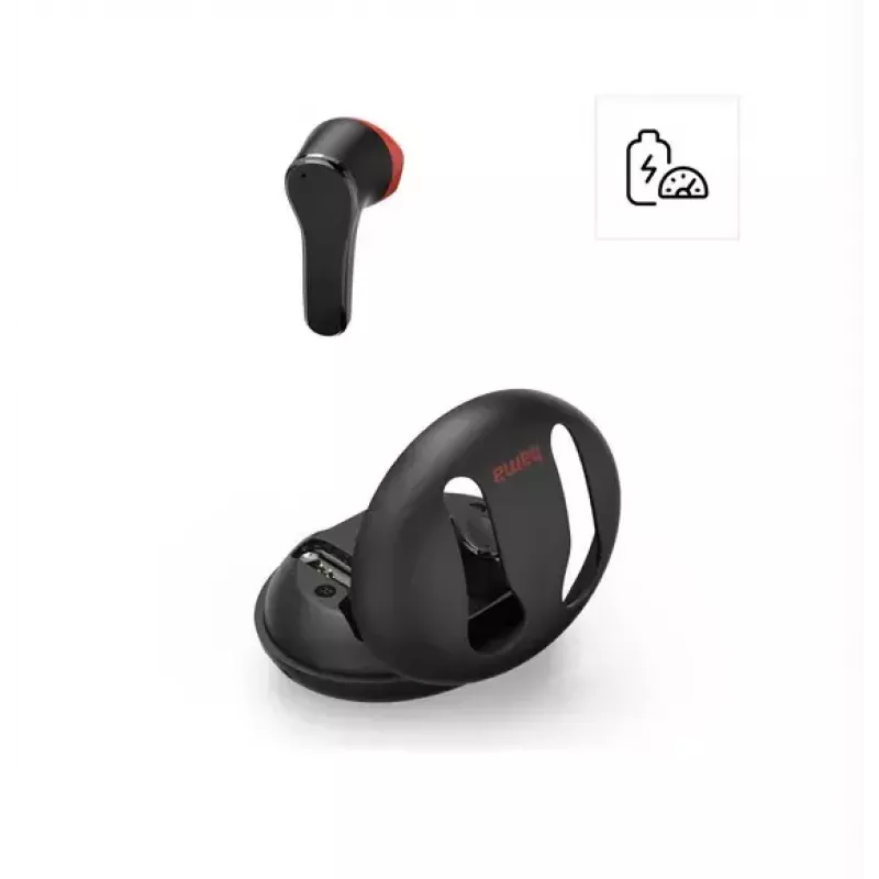 Hama Spirit Unchained ausinės True Wireless Stereo (TWS) į ausis dedamos muzikai klausytis Bluetooth juodos