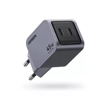 Ugreen 35008 mobiliojo įrenginio įkroviklis Universalus Pilka AC Greitasis įkrovimas Vidinis