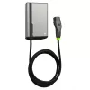 Elektrinio automobilio įkrovimo stotelė Green Cell EVGC021A2275 22000W montuojama ant sienos pilka aliuminė