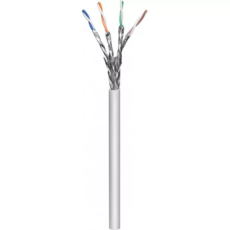 Techly ITP-C6A-FLS305 tinklo kabelis pilkas 305 m Cat6a S/FTP (S-STP)