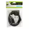 Nuoseklusis kabelis Techly IDATA-USB2-SER-1 juodas 1,5 m USB Type-A DB-9