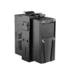 Techly ICA-CS 66 CPU laikiklis Po stalu CPU laikiklis Juoda