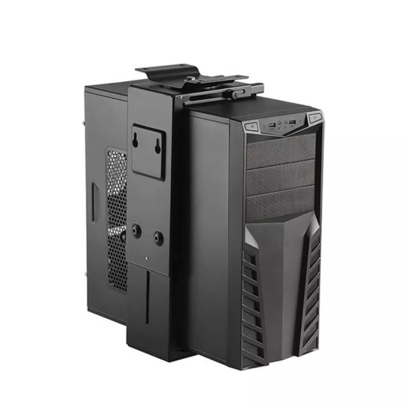 Techly ICA-CS 66 CPU laikiklis Po stalu CPU laikiklis Juoda