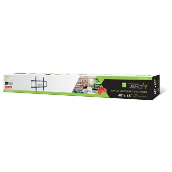 Techly ICA-PLB 162L TV laikiklis/stovas 165,1 cm (65 col.) juodas