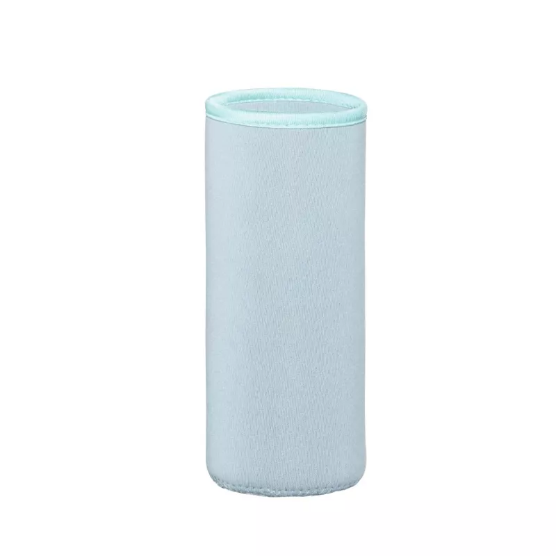 Geriamasis butelis Xavax 00181598 — 450 ml borosilikatinis stiklas su silikoniniu apvalkalu, mėlynas permatomas