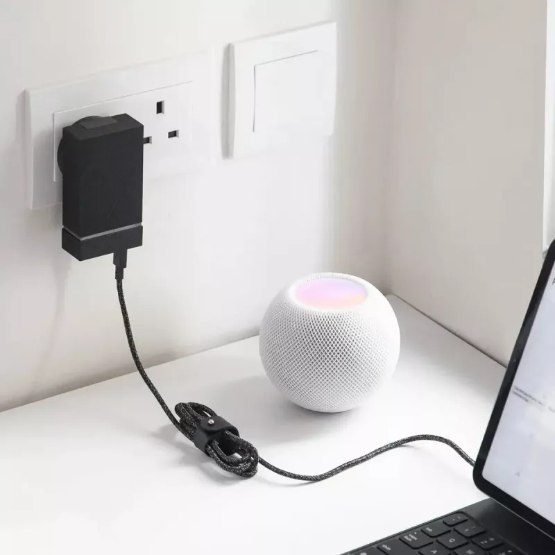 native union Belt kabelis USB-C į USB-C kabelis 1,2 m Juodas