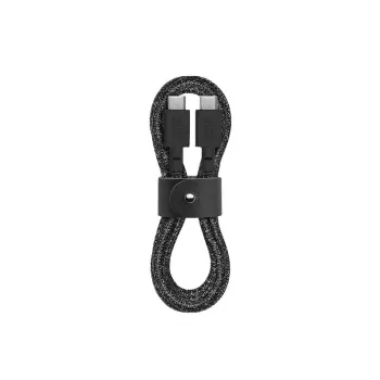native union Belt kabelis USB-C į USB-C kabelis 1,2 m Juodas