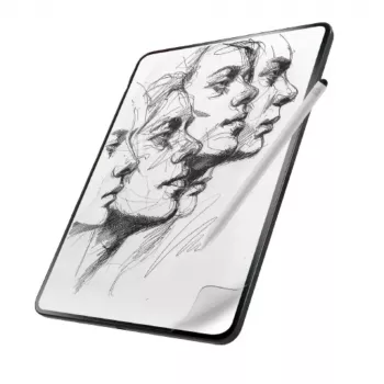 Į popierių panašus ekrano apsauga Zagg Fusion Canvas, skirta 13 colių Apple iPad Pro (M4), matinis polimeras, 1 vnt.