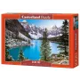 Dėlionė Castorland The Jewel of the Rockies, Kanada — 1000 detalių, peizažas, 680 mm plotis