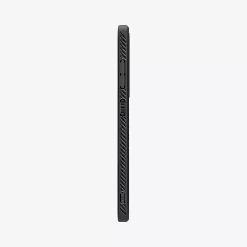 Cover Spigen Galaxy S25 Liquid Air Matte Juoda Monochromatic