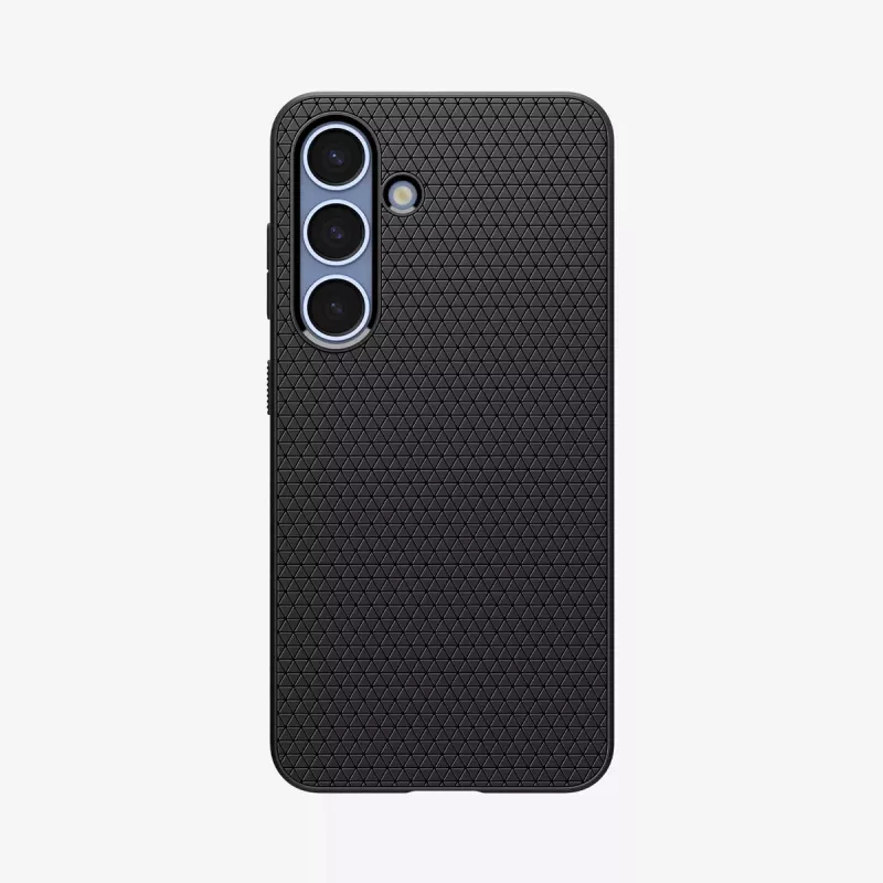 Cover Spigen Galaxy S25 Liquid Air Matte Juoda Monochromatic