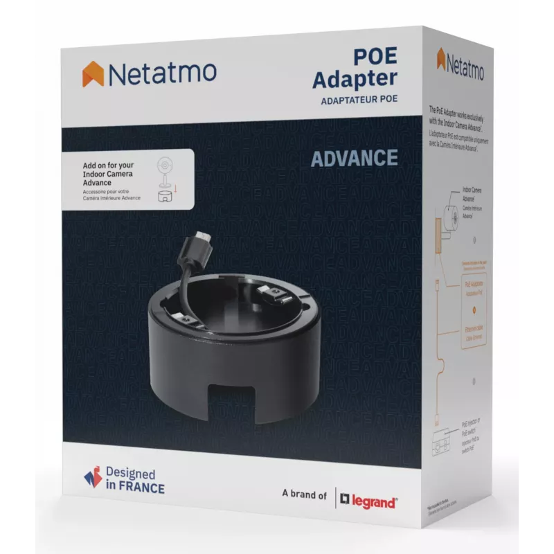 Netatmo NPC-POE-B apsaugos kameros priedas PoE adapteris