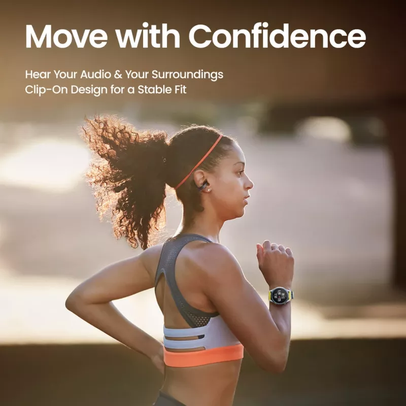 Amazfit Up Ausinė Belaidė Ausinė Skambučiams/Muzikai USB Type-C Bluetooth Juoda