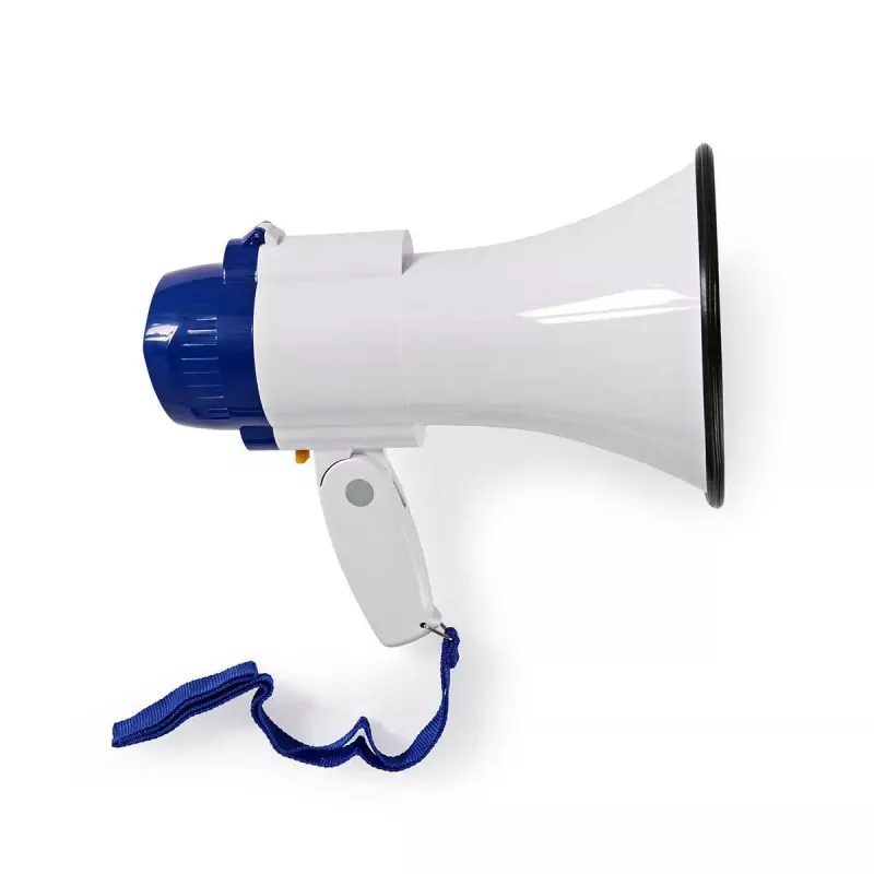 Megafonas Nedis MEPH150WT baltas mėlynas 15W 150m diapazonas