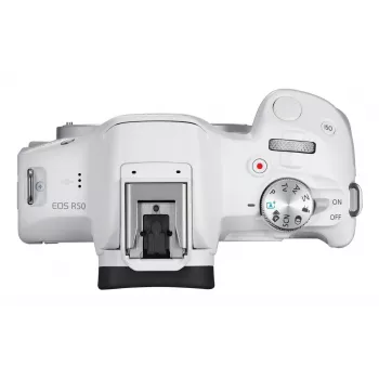 MILC kamera Canon EOS R50 balta 24,2 MP 4K Ultra HD