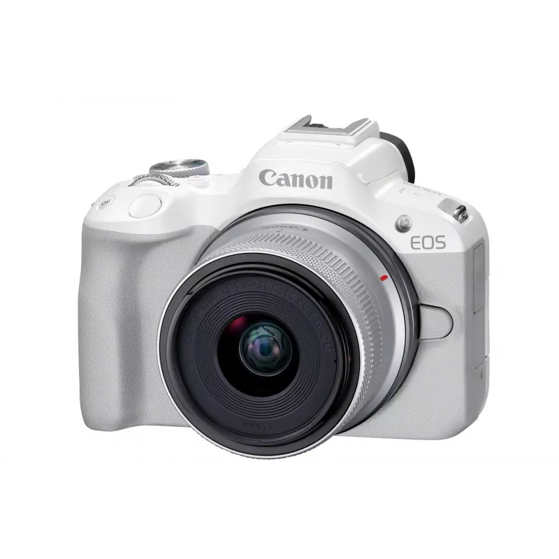 MILC kamera Canon EOS R50 balta 24,2 MP 4K Ultra HD