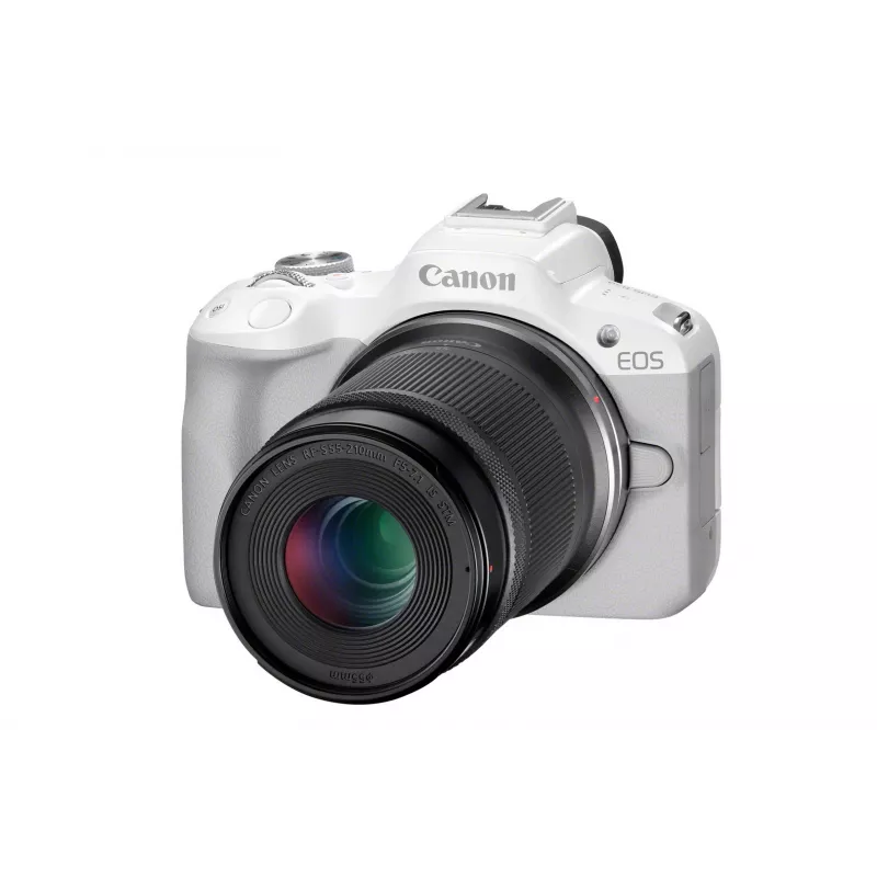 MILC kamera Canon EOS R50 balta 24,2 MP 4K Ultra HD