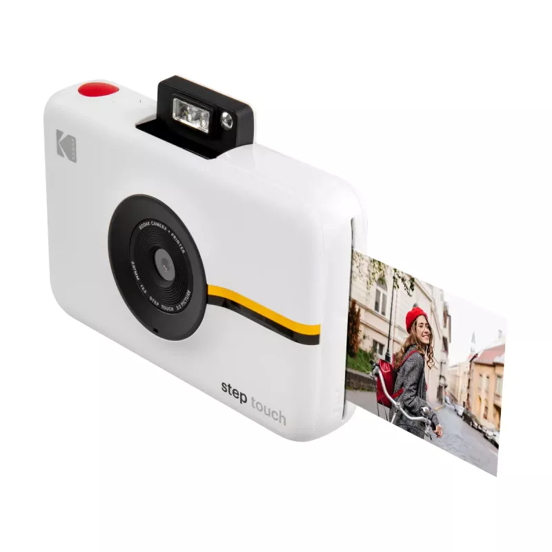Kodak Step Touch Momentinis nuotraukų spausdintuvas 50 x 76 mm Baltas