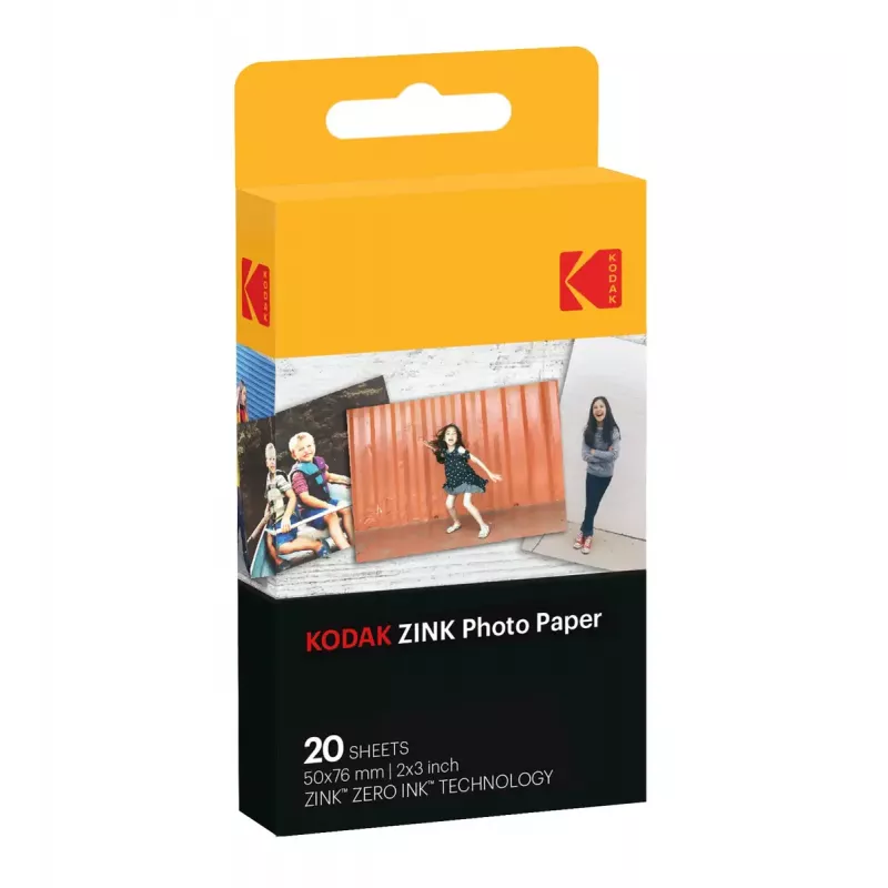 Kodak Step Touch Momentinis nuotraukų spausdintuvas 50 x 76 mm Baltas