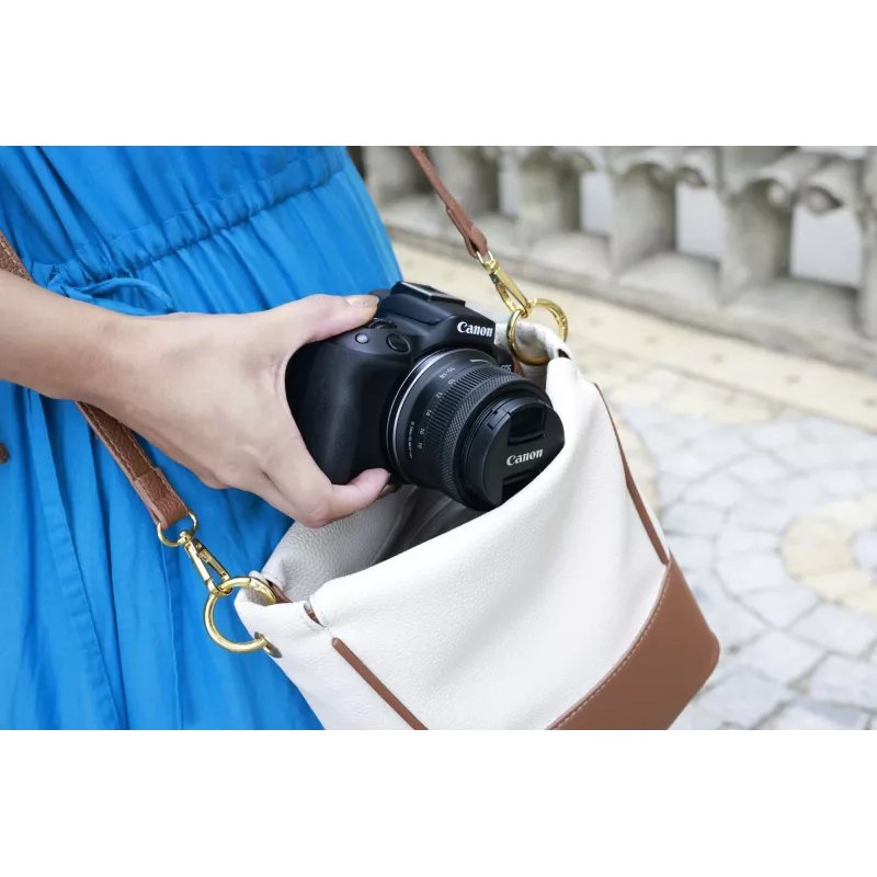 Canon RF-S 10-18 mm f4.5-6.3 IS STM MILC plataus kampo priartinantis objektyvas juodas