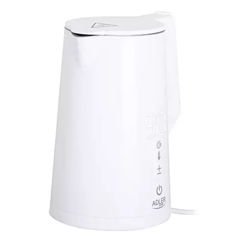 Elektrinis virdulys Adler 1,7 L 1850 W Baltas