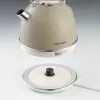 Ariete 2877 Virdulys Vintage, 1,7L, belaidis, smėlio spalvos, 1.7 L, 2000 W, smėlio spalvos, vandens lygio indikatorius, belaidis, filtravimas