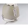 Ariete 2877 Virdulys Vintage, 1,7L, belaidis, smėlio spalvos, 1.7 L, 2000 W, smėlio spalvos, vandens lygio indikatorius, belaidis, filtravimas