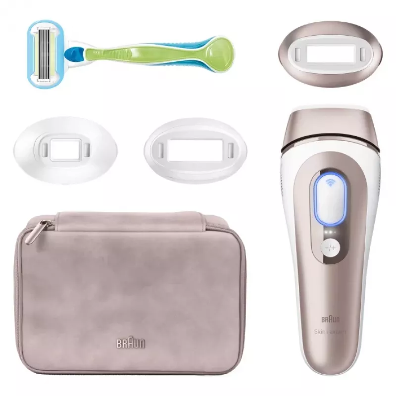 Braun Silk-Expert Pro IPL PL7253 Intense pulsed light (IPL) Rožinis auksas, Balta