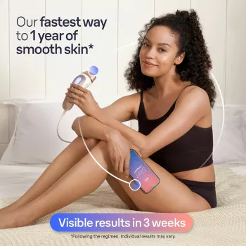 Braun Silk-Expert Pro IPL PL7253 Intense pulsed light (IPL) Rožinis auksas, Balta