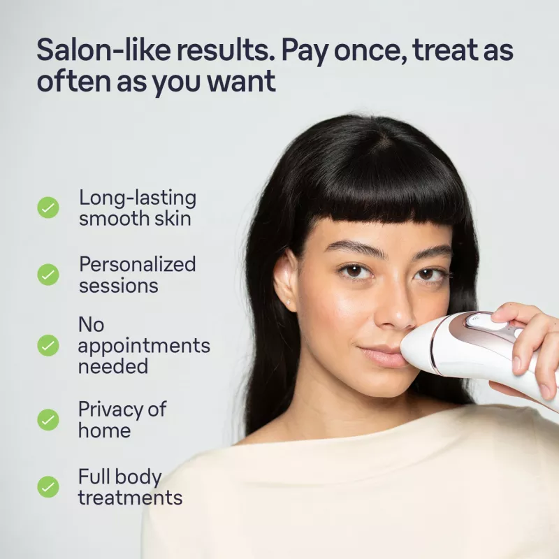Braun Silk-Expert Pro IPL PL7253 Intense pulsed light (IPL) Rožinis auksas, Balta