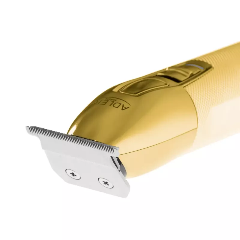 Barzdos kirpimo mašinėlė Adler AD 2836G Baterija 0.9 6 mm Auksinė