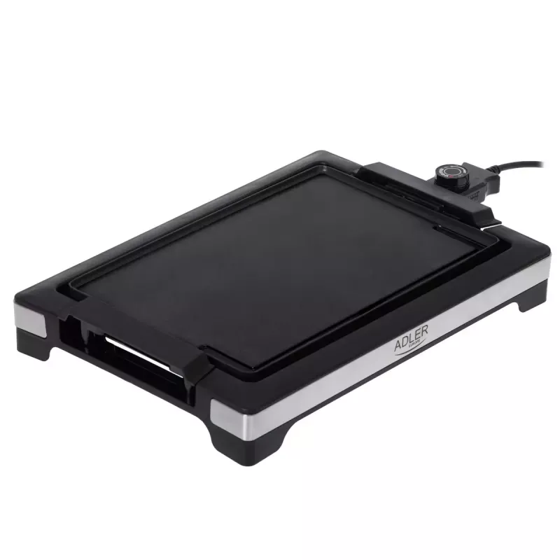 Elektrinis stalo grilis Adler AD 6613, 3000 W, juodas – vidaus stalviršio grilis