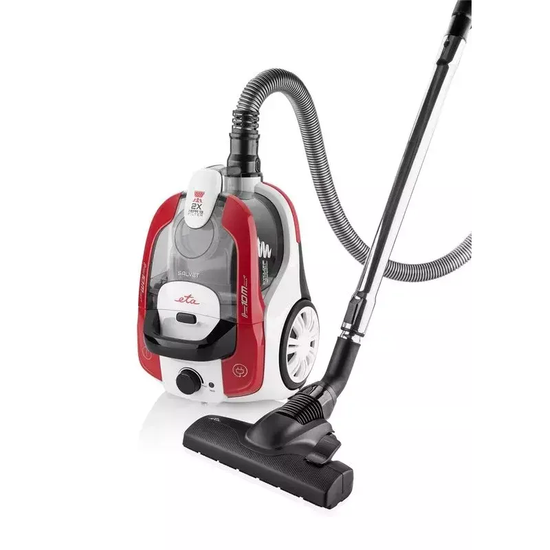 Bemaišis dulkių siurblys ETA ETA051390000 — 700 W, 2,2 l, HEPA, 70 dB (balta/raudona/juoda)