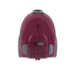 Dulkių siurblys LAFE 46412 — sausasis siurbimas, 800 W, teleskopinis vamzdis, 6 m veikimo spindulys, bordo