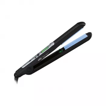 Plaukų tiesinimo lygintuvas Braun Satin Hair 7 ST710 Warm Juoda 130 °C 2 m