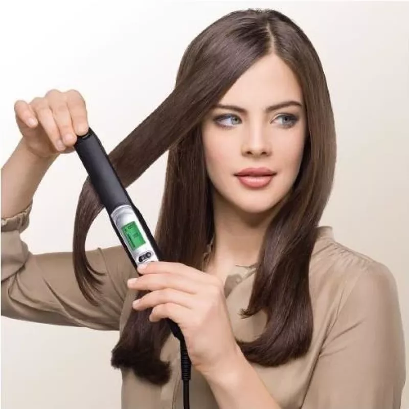 Plaukų tiesinimo lygintuvas Braun Satin Hair 7 ST710 Warm Juoda 130 °C 2 m