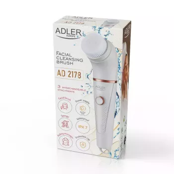 Adler AD 2178 vibracinis ir besisukantis veido šepetėlis