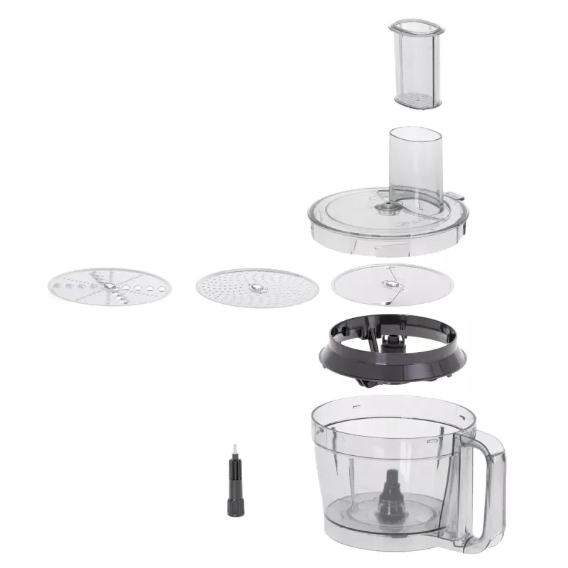 Adler AD 4224 virtuvinis kombainas, 1000 W, 2 l dubuo, 7 greičiai, baltas