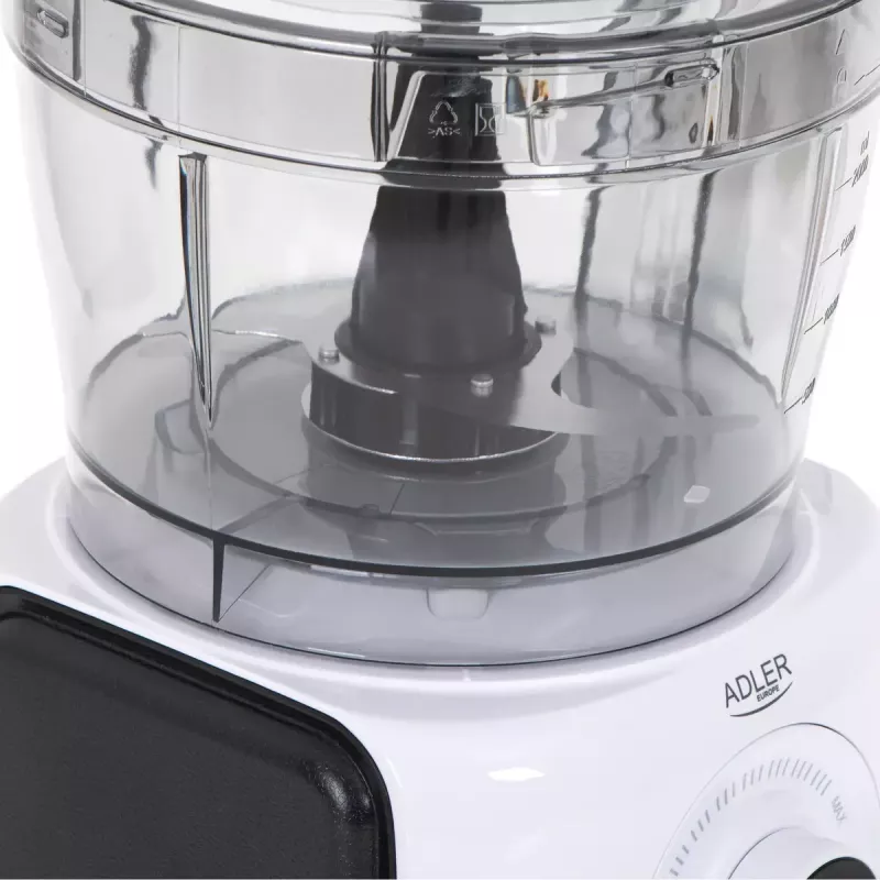 Adler AD 4224 virtuvinis kombainas, 1000 W, 2 l dubuo, 7 greičiai, baltas