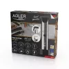 Plaukų kirpimo mašinėlė Adler AD 2834, sidabrinė, 3 mm iki 1,2 cm, LCD