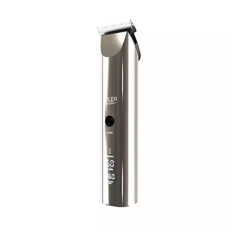 Plaukų kirpimo mašinėlė Adler AD 2834, sidabrinė, 3 mm iki 1,2 cm, LCD