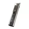 Plaukų kirpimo mašinėlė Adler AD 2834, sidabrinė, 3 mm iki 1,2 cm, LCD
