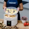 Maisto džiovyklė Zelmer ZFD1010 520 W juoda balta plastikas 30 cm