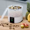 Maisto džiovyklė Zelmer ZFD1010 520 W juoda balta plastikas 30 cm